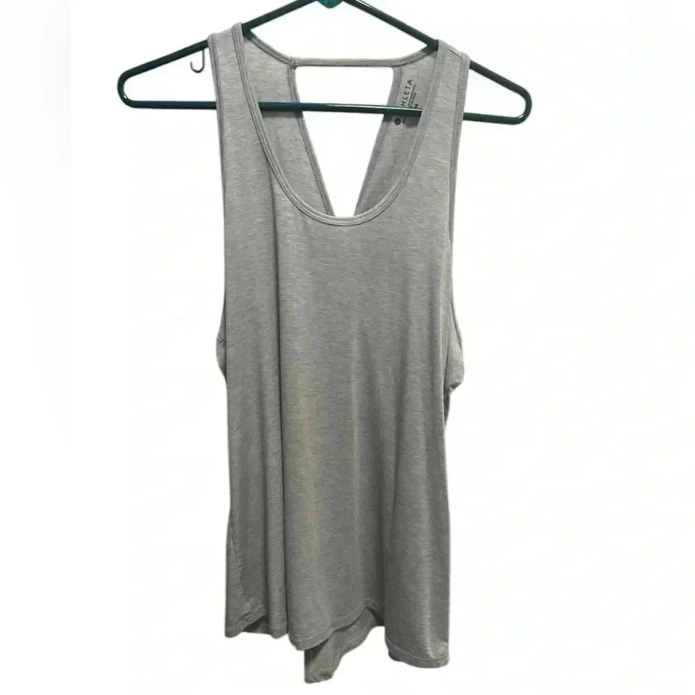 Athleta Light Gray Tank Top